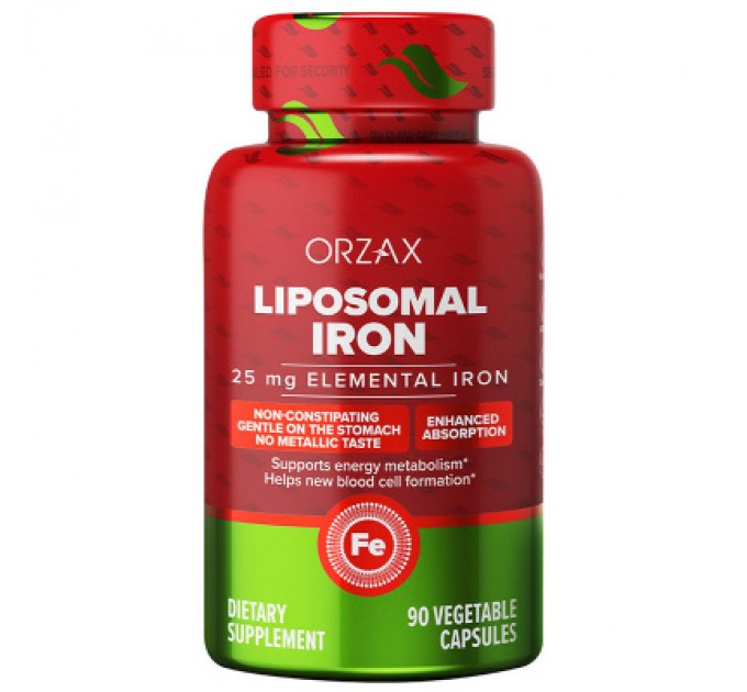 Liposomal Iron 90 caps от Orzax
